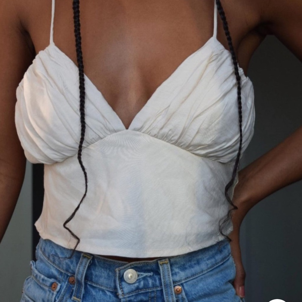 Ivory crop top